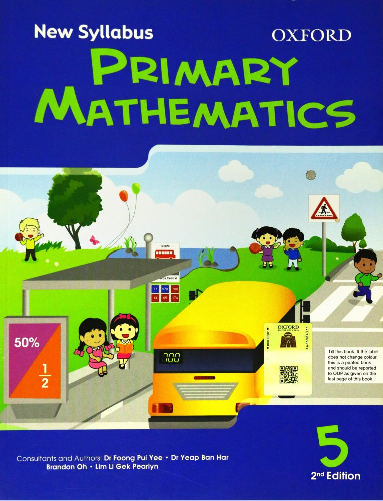 Primary Mathematics 5 2nd Edition – Clover