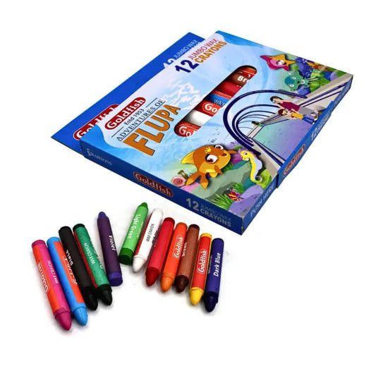 Goldfish Flupa Jumbo Wax Crayons