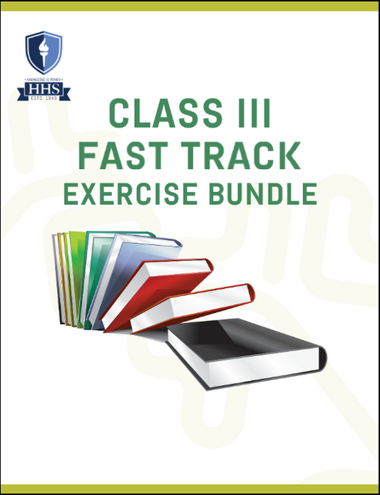 Fast Track Exercise Class III Bundle 2024-25