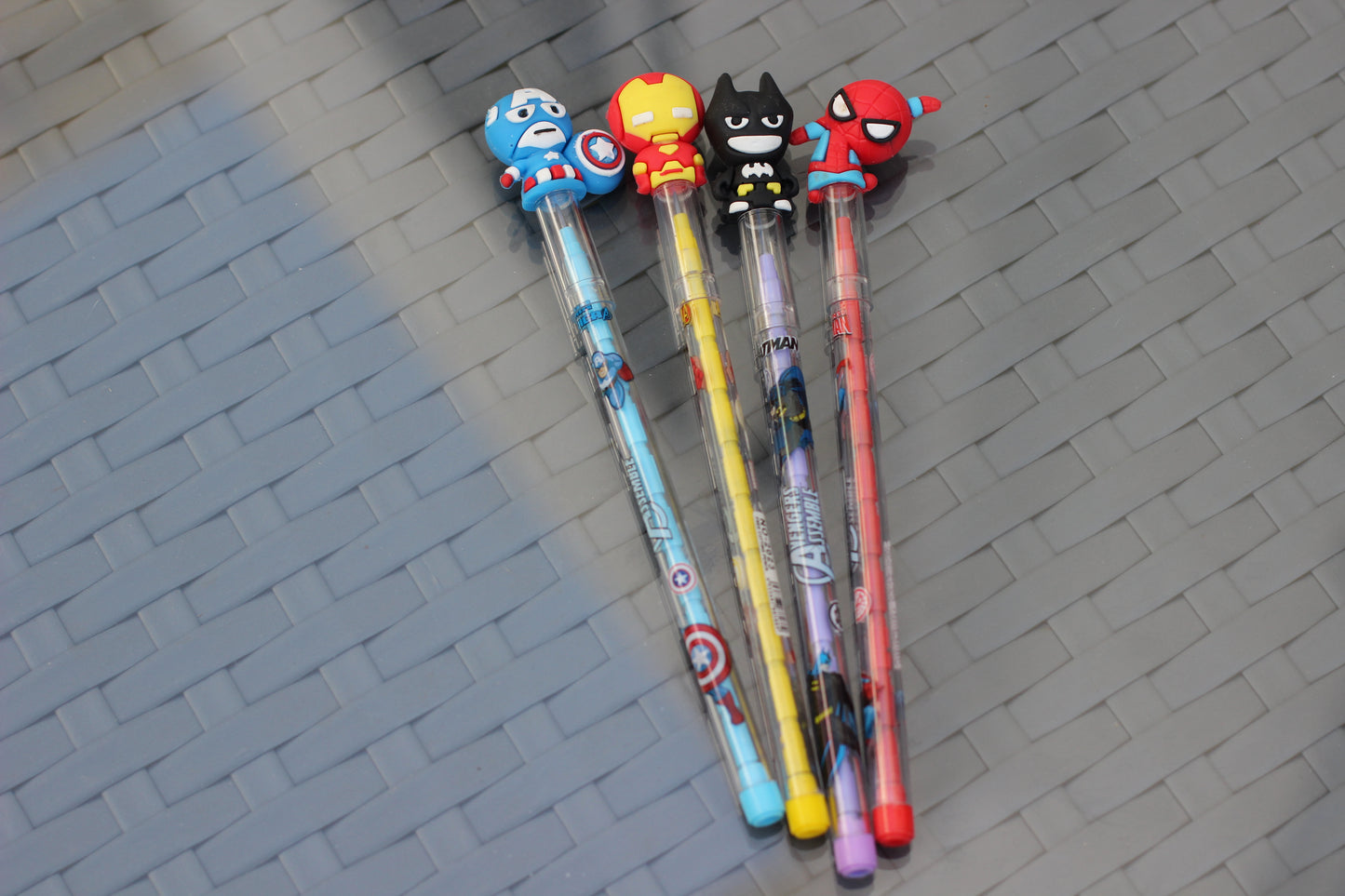 Super heroes bullet pencil