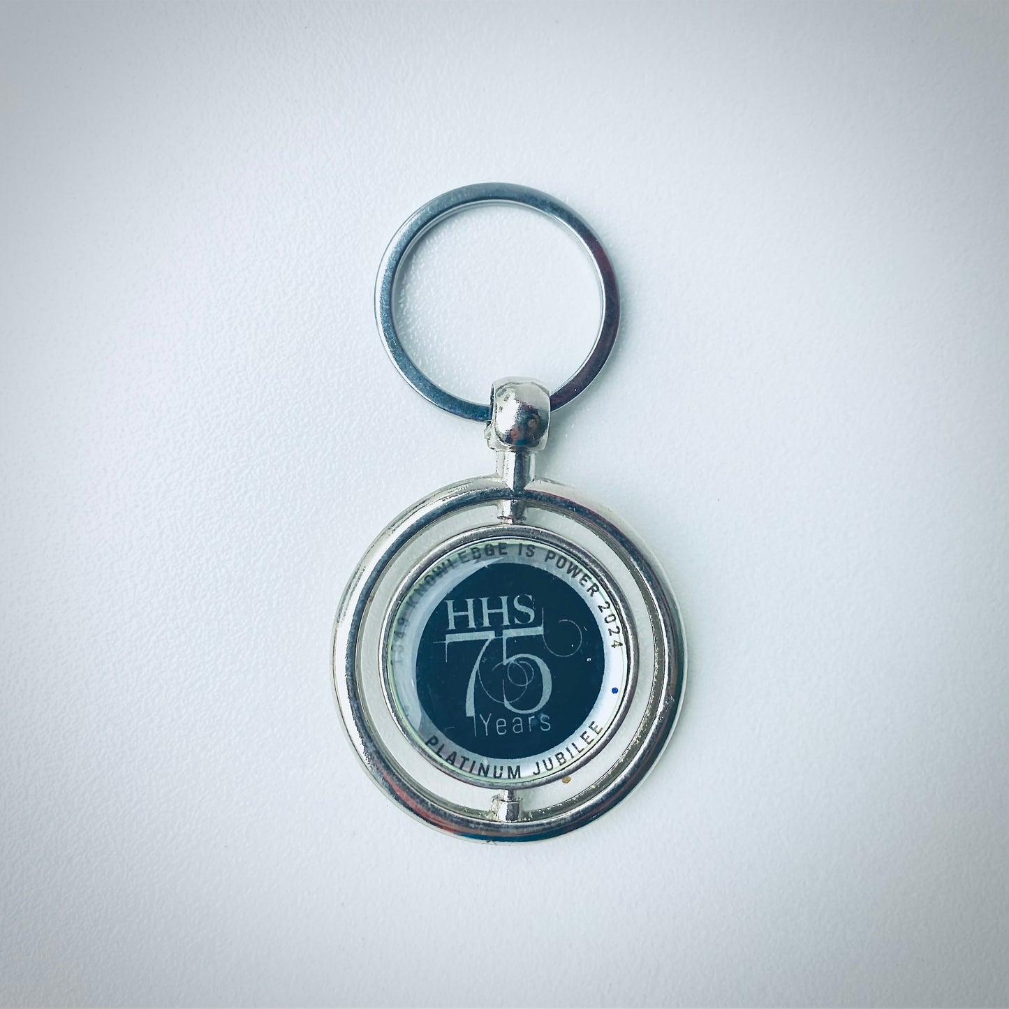 HHS Metal Keychain