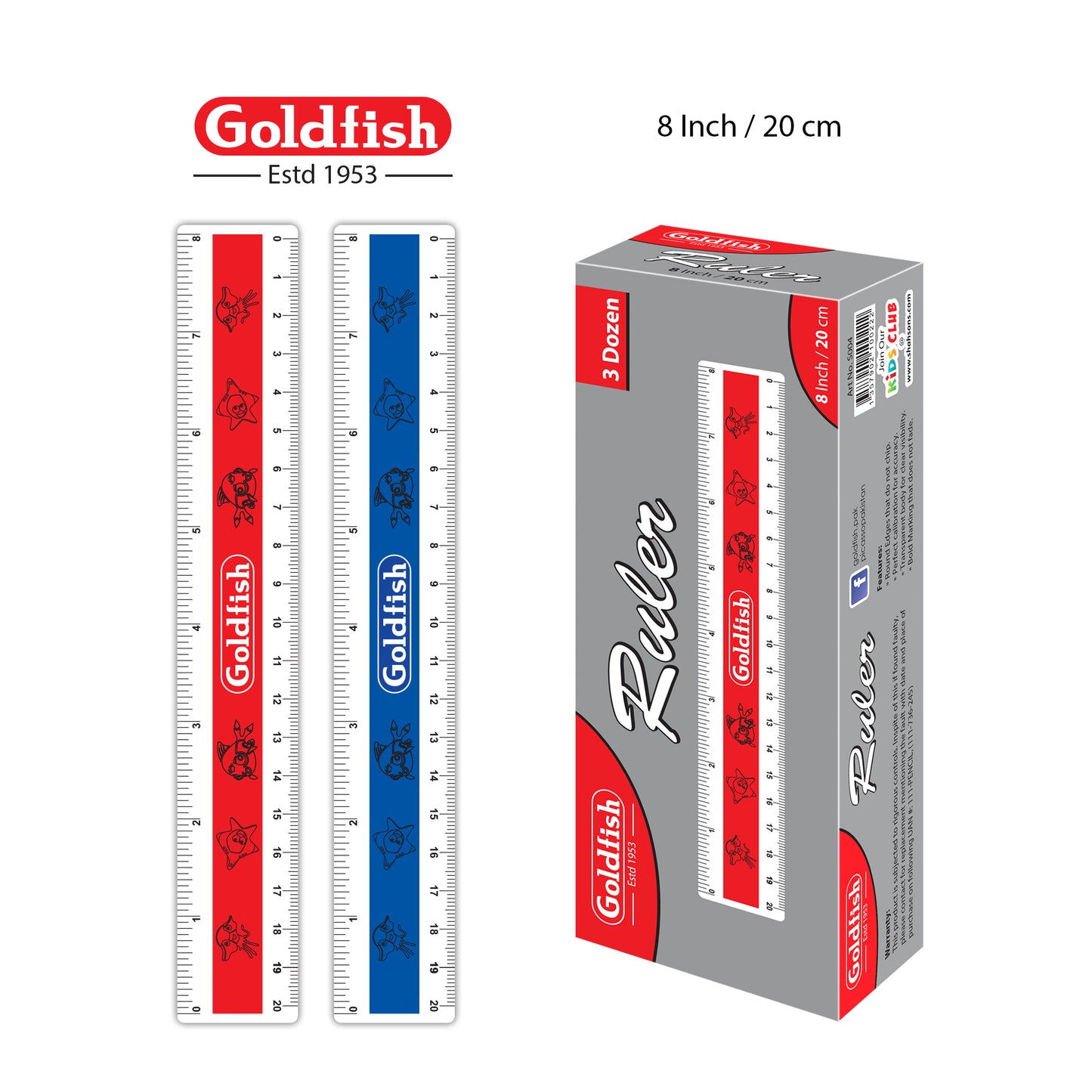 Goldfish Ruler 8 inches