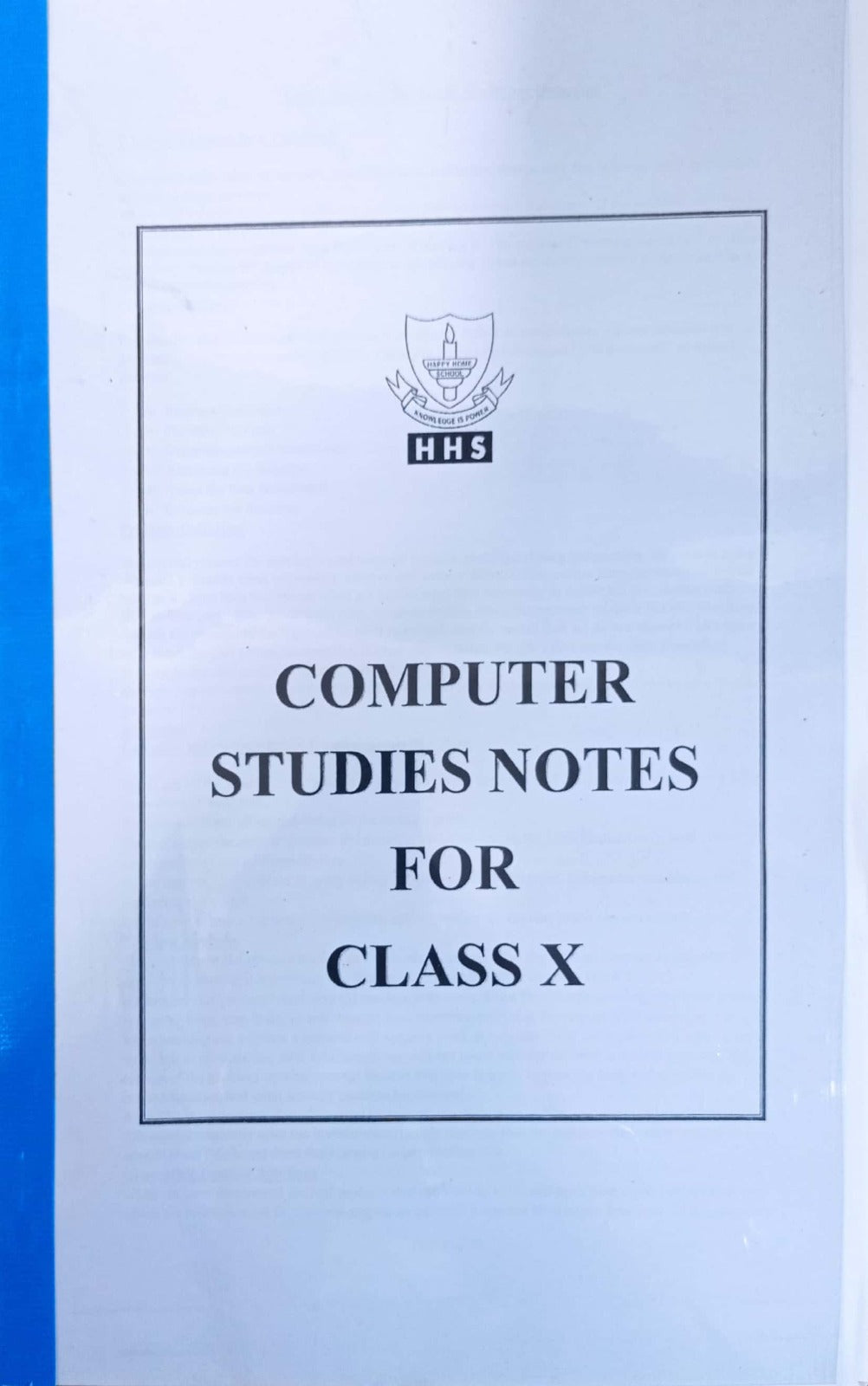 Matric X Computer Notes