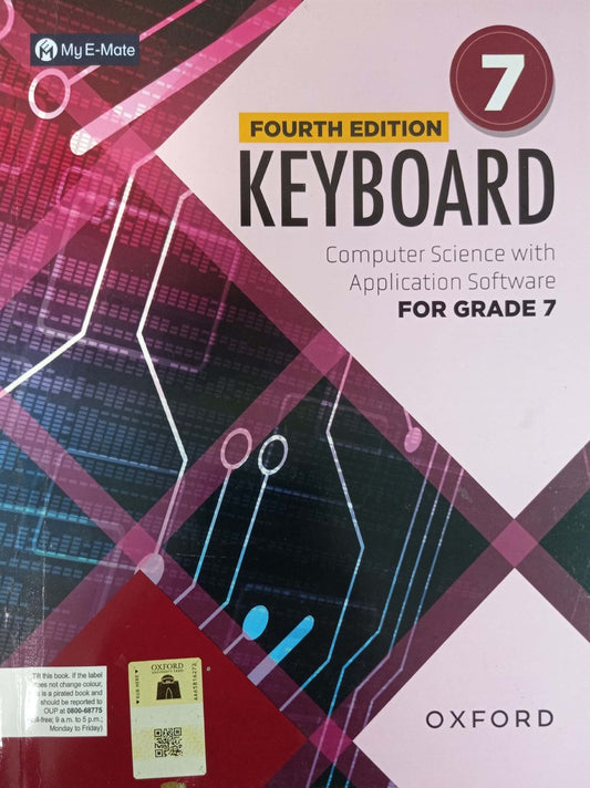 Keyboard Computer Science with Application Software for Grade 7 (4th Edition)