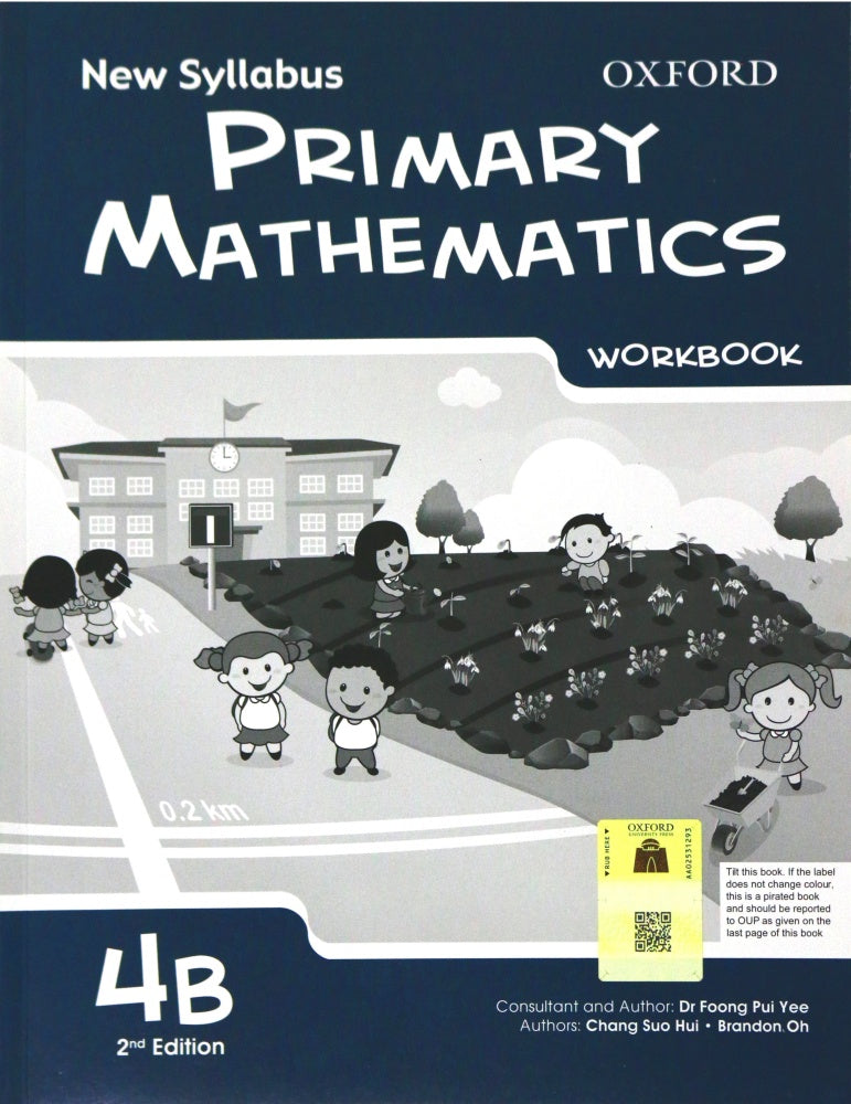 Primary Mathematics 4B Workbook – Clover